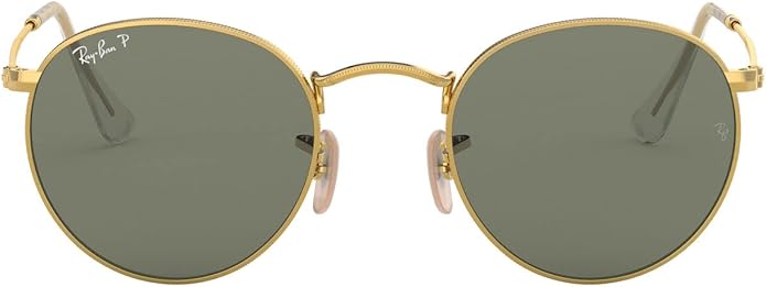 Ray-Ban Unisex Rb3447 Round Metal Round Sunglasses