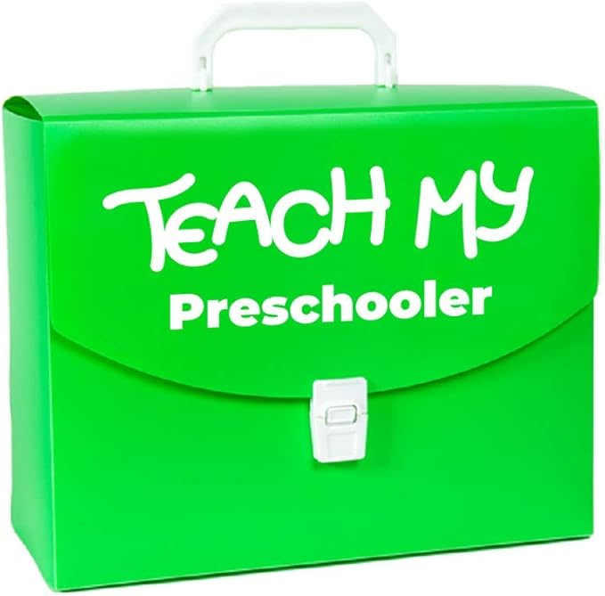 Preschooler Learning Kit: Screen-Free. Preschool Readiness. All-In-One Kit. Teach Reading, Printing, Numbers to 100, Early Math. 70+ pieces plus teaching guides and storage case. Age 3yrs+