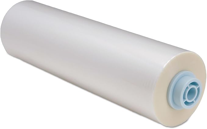 GBC EZ Load Blue End Cap Laminating Roll Film, Low Temp, Gloss, 11.5" x 100', 5 mil, 2 Rolls (3125363EZ)