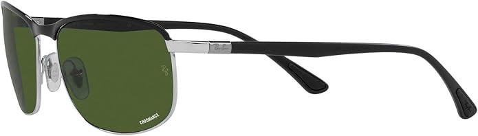 Ray-Ban Unisex Rb3671ch Chromance Rectangular Sunglasses