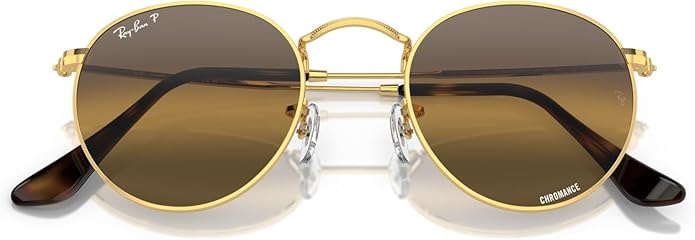 Ray-Ban Unisex Rb3447 Round Metal Round Sunglasses
