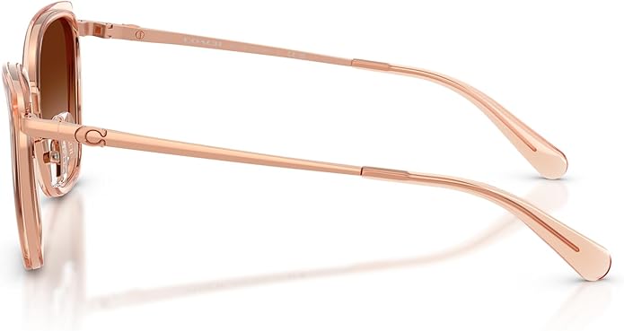 COACH womens Hc7187 Square Sunglasses
