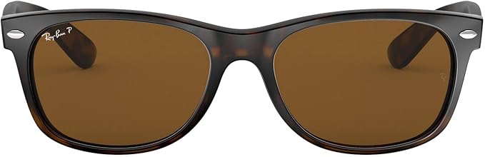 Ray-Ban RB2132 New Wayfarer Polarized Square Sunglasses