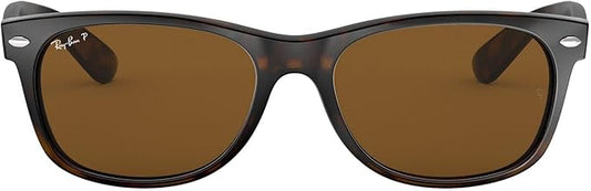 Ray-Ban RB2132 New Wayfarer Polarized Square Sunglasses