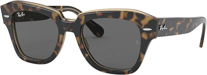 Ray-Ban Unisex Rb2186 State Street Square Sunglasses