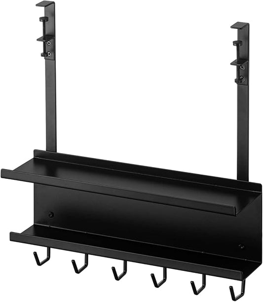 YAMAZAKI Home Smart Under-Desk Cable & Router Storage Rack Organizer Rack For Minamlist Office - Steel