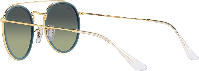 Ray-Ban Unisex Rb3647n Double Bridge Round Sunglasses