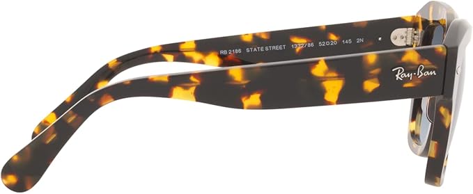 Ray-Ban Unisex Rb2186 State Street Square Sunglasses