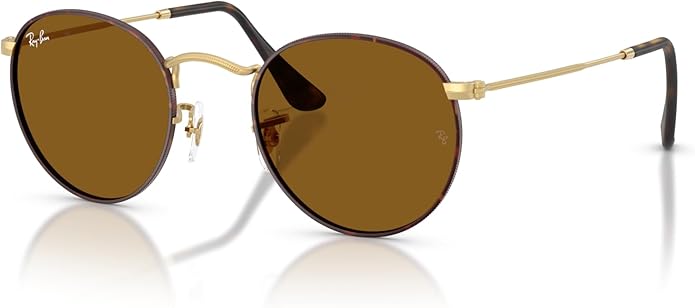 Ray-Ban Unisex Rb3447 Round Metal Round Sunglasses