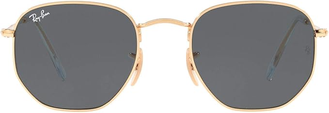 Ray-Ban unisex-adult Rb3548n Hexagonal Flat Lens Hexagonal Sunglasses