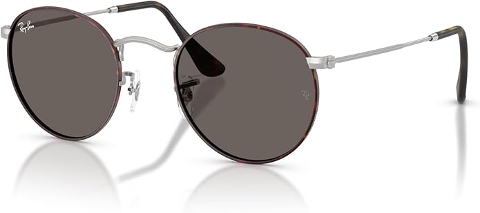 Ray-Ban Unisex Rb3447 Round Metal Round Sunglasses
