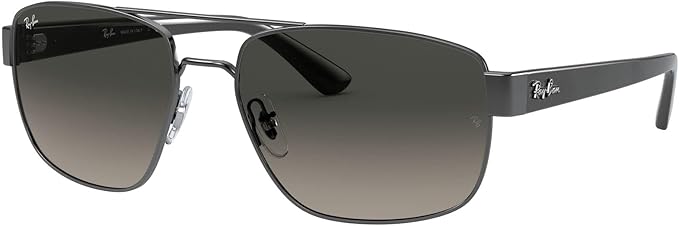 Ray-Ban RB3663 Metal Rectangular Sunglasses