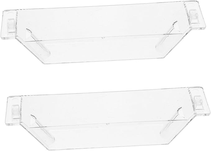 jojofuny 4Pcs Range Hood Oil Collecting Cups with Screws Easy to Install Plastic Grease Bowls Replacement Interchangeable Kitchen Accessories