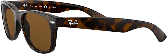 Ray-Ban RB2132 New Wayfarer Polarized Square Sunglasses