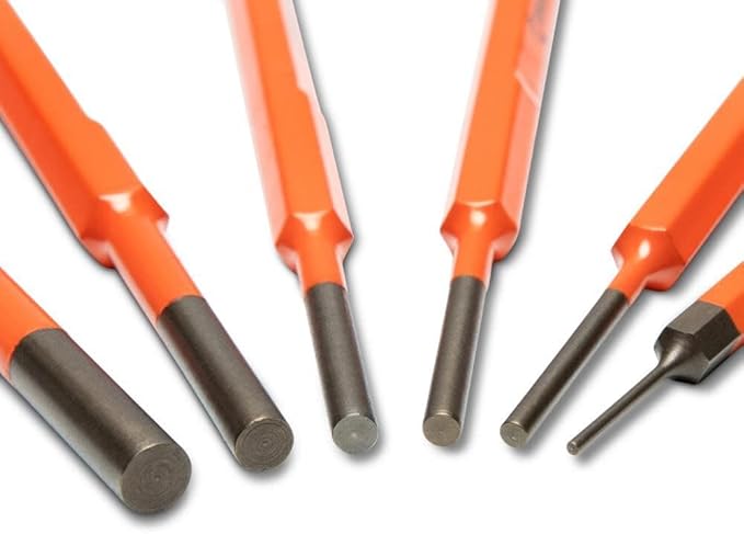 Crescent 6 Piece Set, 7", Pin Punch - CPPS456