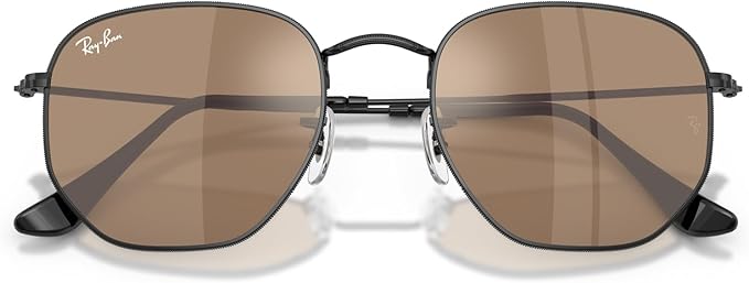 Ray-Ban unisex-adult Rb3548n Hexagonal Flat Lens Hexagonal Sunglasses