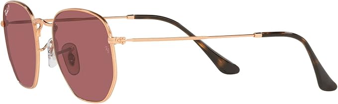 Ray-Ban unisex-adult Rb3548n Hexagonal Flat Lens Hexagonal Sunglasses