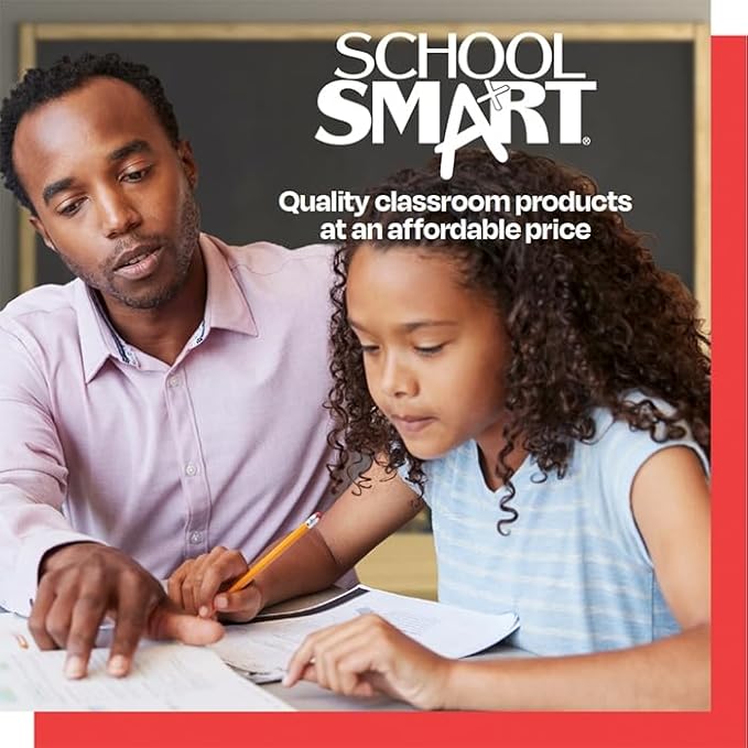 School Smart Green Newsprint Practice Paper, 1 Inch Rule, 12 x 9 Inches, 500 Sheets