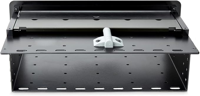 StarTech.com Dual-Module Conference Table Connectivity Box - for Adding Power/Charging/AV/Laptop Docking Modules - Cable Organizer (BOX4MODULE)