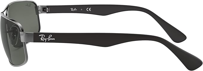 Ray-Ban mens Rb3445 Rectangular Sunglasses
