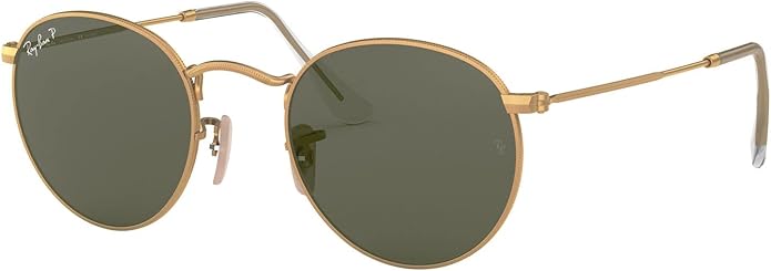 Ray-Ban Unisex Rb3447 Round Metal Round Sunglasses