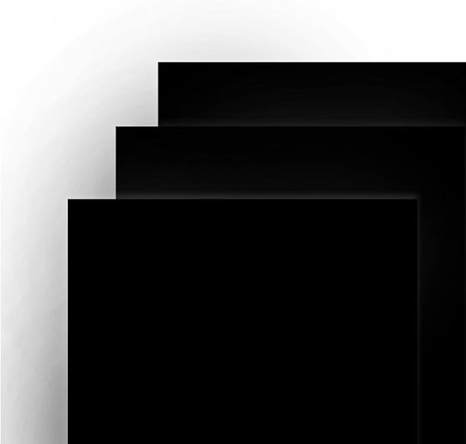 School Smart Folding Bristol Tagboard, 18 x 24 Inches, Black, Pack of 100