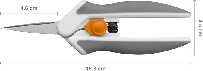 Fiskars 12-99218697WJ All Purpose Soft Touch Scissors, 5"