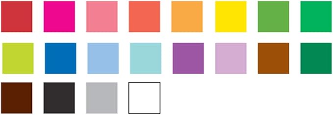 American Crafts Variety Cardstock Pack 12"X12" 60/Pkg-Primaries