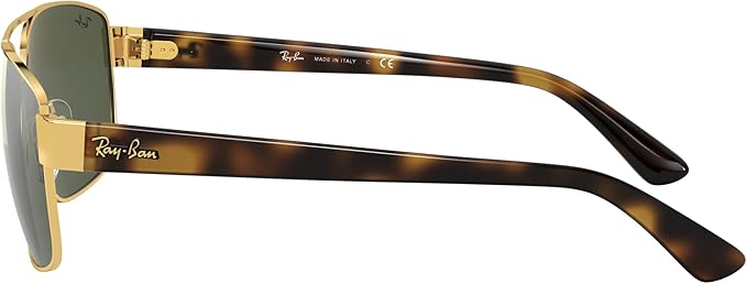 Ray-Ban RB3663 Metal Rectangular Sunglasses