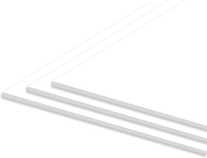 Office Depot Foam Boards, 20in. x 30in., White, Pack of 3, 26811