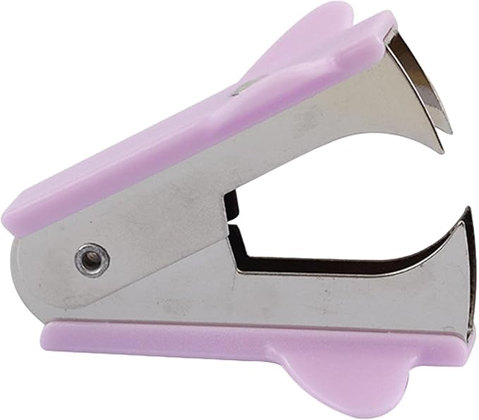 1pc Purple Stapler Puller,Stapler Removals Remover -School,Teachers,Students,and Home Desk Staplers,Staple Puller Tool with Grip Supplies,Manual Staplers