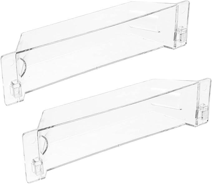 jojofuny Oil Catcher Cup for Range Hood 2Pcs Transparent Plastic Grease Cup Replacement Parts for Kitchen Hood Filter Accessories