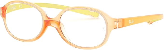 Ray-Ban Kids' Ry1587 Oval Prescription Eyeglass Frames