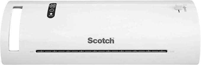 Scotch Thermal Laminator Machine, 5 Minute Warm-up, 9" Input, for Laminating Sheets Up to 5-Mil Thick
