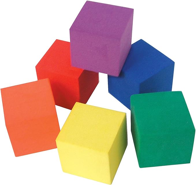 Teacher Created Resources Foam Color 1" Cubes (20615)