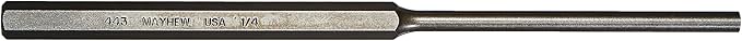 Mayhew Tools Select 71502 1/4-Inch Pin Punch, multi