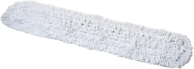 60 Inch Commercial Dust Mop Replacement Head – Reusable Cotton Dust Mop Refill for Floor Cleaning and Janitorial Use