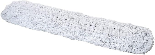 60 Inch Commercial Dust Mop Replacement Head – Reusable Cotton Dust Mop Refill for Floor Cleaning and Janitorial Use