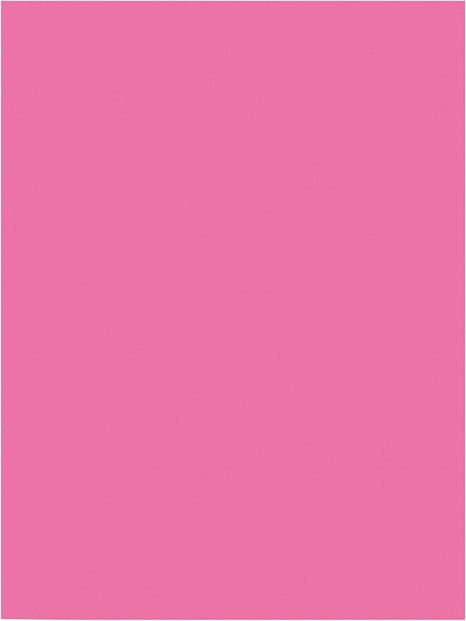 Prang (Formerly SunWorks) Construction Paper, Hot Pink, 9" x 12", 50 Sheets