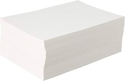 Canson XL Series Watercolor Sheet Bulk Pack, Midweight White Paper, 500 Sheets, 9x12 inch