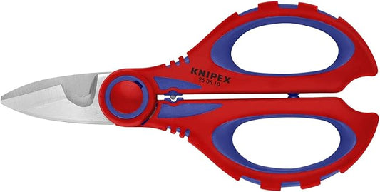 KNIPEX Tools 95 05 10 SBA Electricians' Shears with Crimp Area for Ferrules, 6.25-Inch