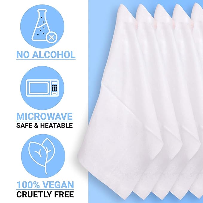 Drench Luxury Rinse Free No Alcohol Shower Wipes for Elderly Bedridden & Adults - Hassle-free No Water Disposable Bathing & Cleansing Body Wipes - Microwavable (60 Pack)