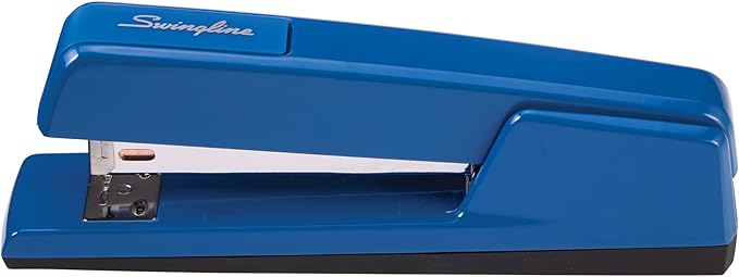 Swingline Stapler, 747 Classic Desktop Stapler, 20 Sheet Capacity, Metal, True Blue (74724)