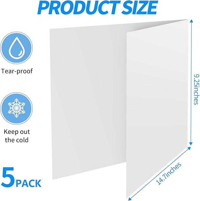Laminator Carrier Sleeve Thermal Laminating Carrier Sheets with All Brand Laminating Pouch (5, Legal Size)