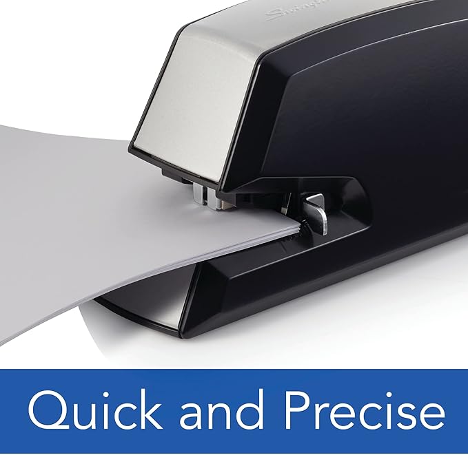Swingline Heavy Duty Commercial Electric Stapler, 20 Sheet Capacity, Metal, Black (06701)