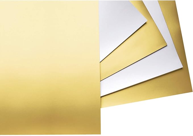 Pacon® PAC54981 Poster Board, Gold, 22" x 28", 25 Sheets