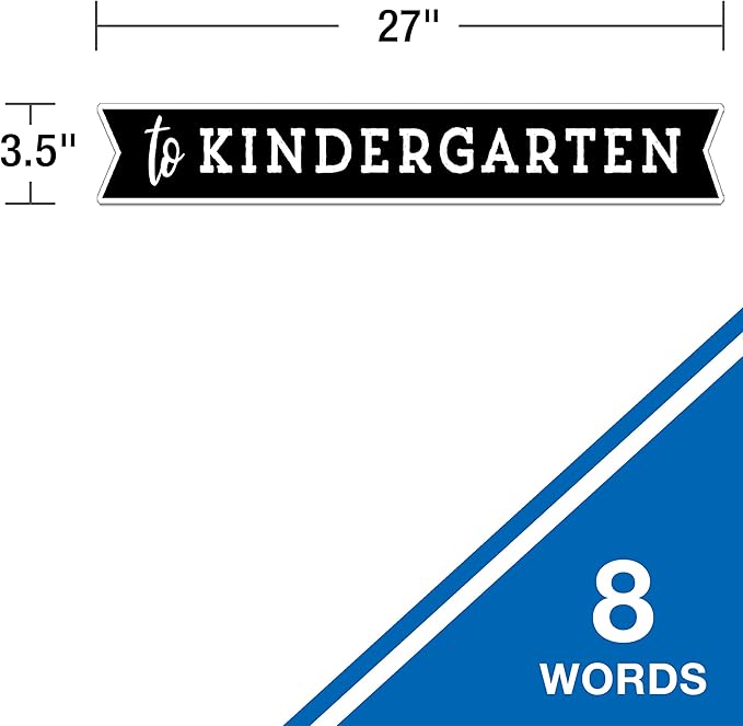 Carson Dellosa 41PC Farmhouse Decor, Welcome to Kindergarten - 5th Grade Back to School Decorations for Bulletin Board and Chalkboard, Rustic Teacher Supplies and Classroom Must Haves