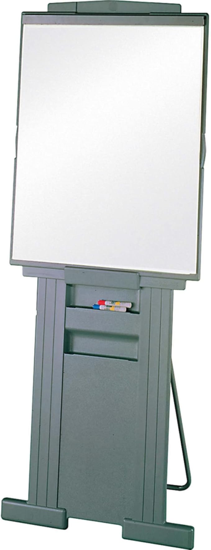 Quartet Easel, Adjusts 39 to 72 inches High, Collapsible, Portable, Whiteboard, Flipchart Holder, DuraMax Presentation, Gray (200E)