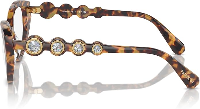 Swarovski womens Sk2024 Cat Eye Prescription Eyewear Frames