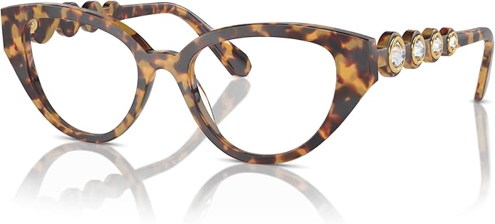 Swarovski womens Sk2024 Cat Eye Prescription Eyewear Frames